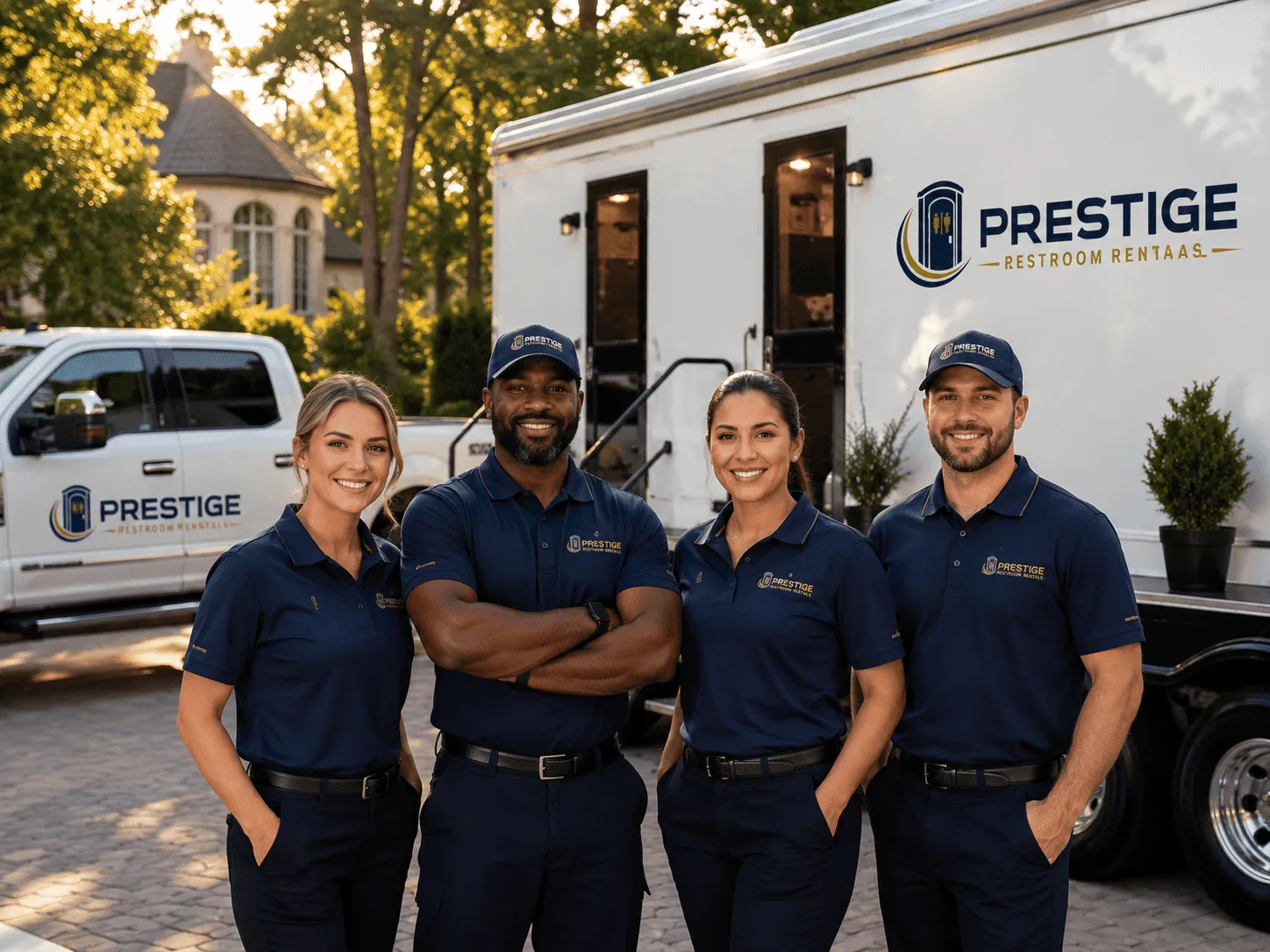 Trusted Luxury Portable Restrooms company in Flasher, ND